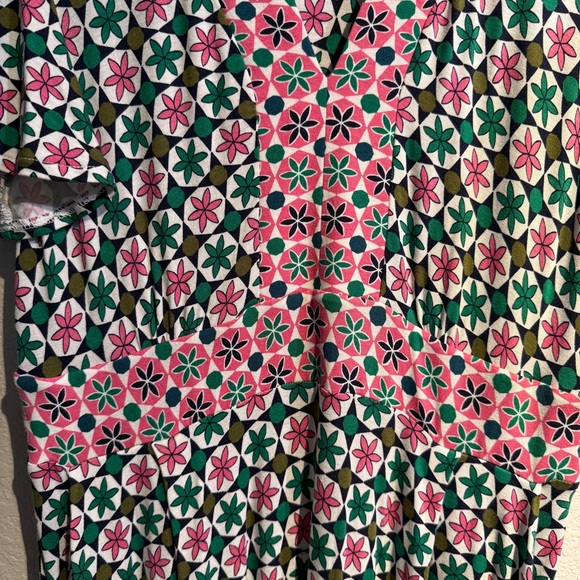 Boden Flutter Maxi dress floral mosaic - Picture 5 of 8